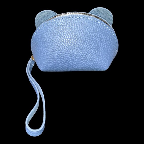 Elephant Necklace Earrings Pierced Sterling Silver Draw String Jewelry Bags Purs - Picture 9 of 14